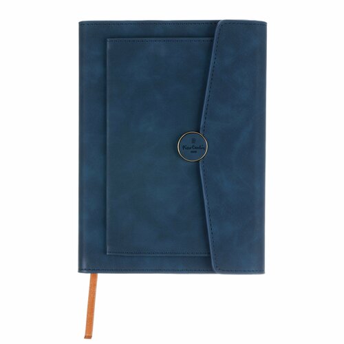 Записная книжка органайзер а5 в линейку Pierre Cardin синяя 1603₽