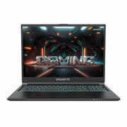 Ноутбук GIGABYTE G6 KF, 16" (1920x1200) IPS 165Гц/Intel Core i7-12650H/16ГБ DDR5/512ГБ SSD/GeForce RTX 4060 8ГБ/Без ОС, черный (KF-G3KZ853SD)