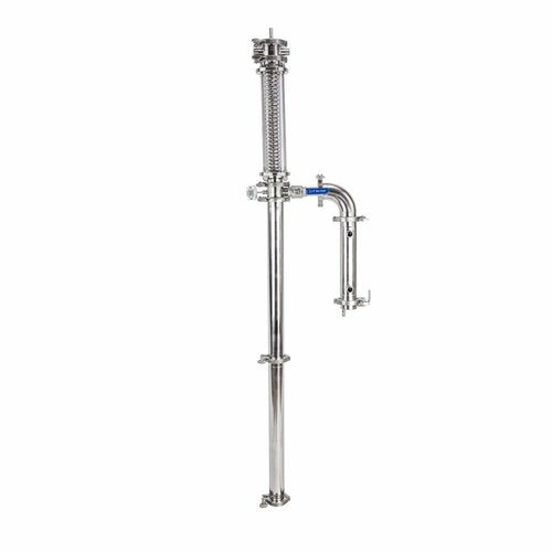 Бражная колонна 2 дюйма с димротом в стеклянной царге и узлом отбора по пару 1940000₽