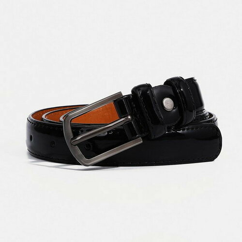 фото Ремень сима-ленд, размер 105, черный сима-лэнд