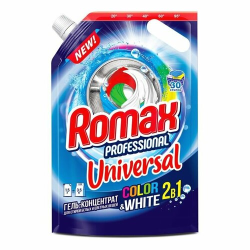 ROMAX Гель для стирки белья UNIVERSAL, 2кг