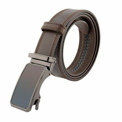 фото Ремень , размер 115, коричневый aksy belt