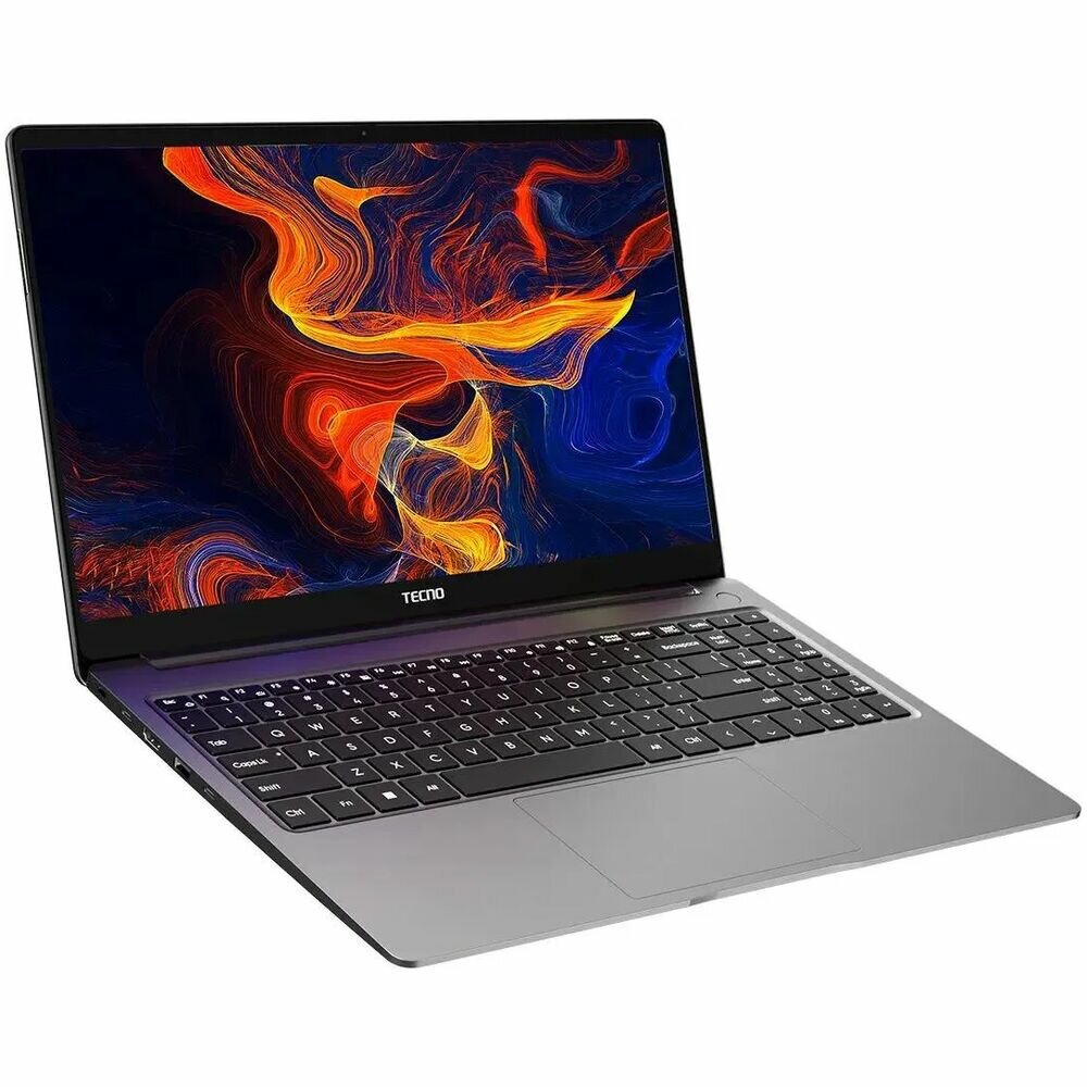 Ноутбук TECNO MegaBook T1 Core i5 12450H/16Gb/512Gb SSD/156" FullHD/DOS Grey