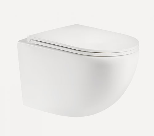 Изображение товара Унитаз подвесной Enio Unico Tornado EN2105073 безободковый, с микролифтом