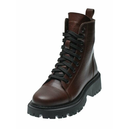 фото Ботинки b&g, размер 36, коричневый, черный