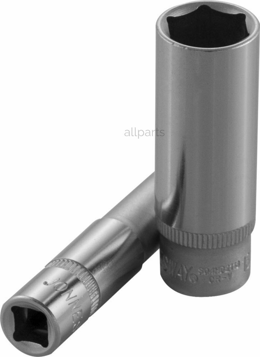 JONNESWAY S04HD2113 Головка 13 мм 6-гранная 1/4DR длинная JONNESWAY S04HD2113