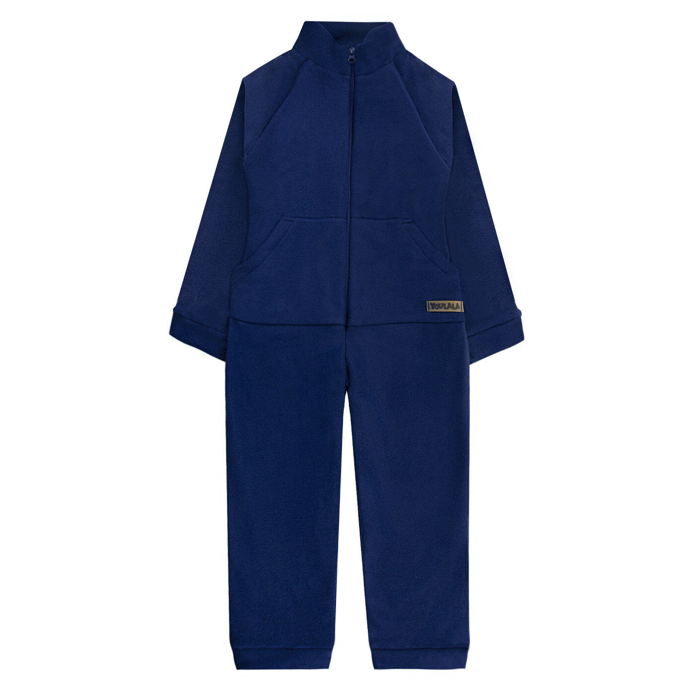 фото Комбинезон Youlala, синий, флисовый, размер 104-110