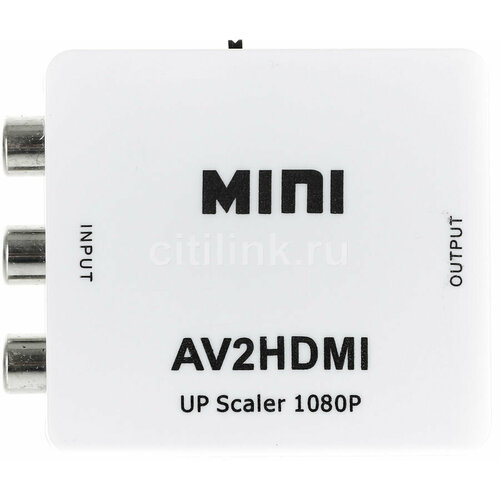 Адаптер аудио-видео PREMIER 5-985, HDMI (f) - 3хRCA (f) , ver 1.4, белый [5-985w] переходник аудио видео premier 5 983m hdmi f vga f jack 3 5 f черный