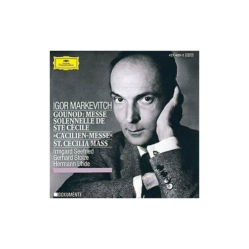 AUDIO CD GOUNOD: Cacilien-Messe. Markevitch. 1 CD audio cd gounod faust highlights rizzi carlo owno