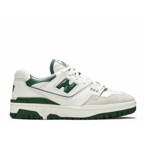 Кроссовки New Balance, размер 40.5EU, зеленый кроссовки new balance 550 white dark grey 39 5eu