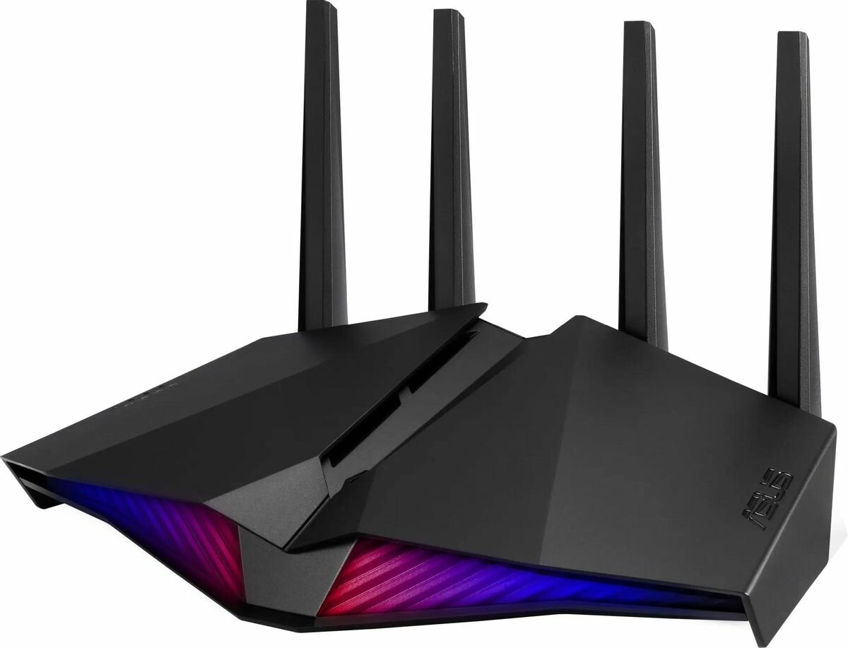 Wi-Fi роутер RT-AX82U, AX5400, черный