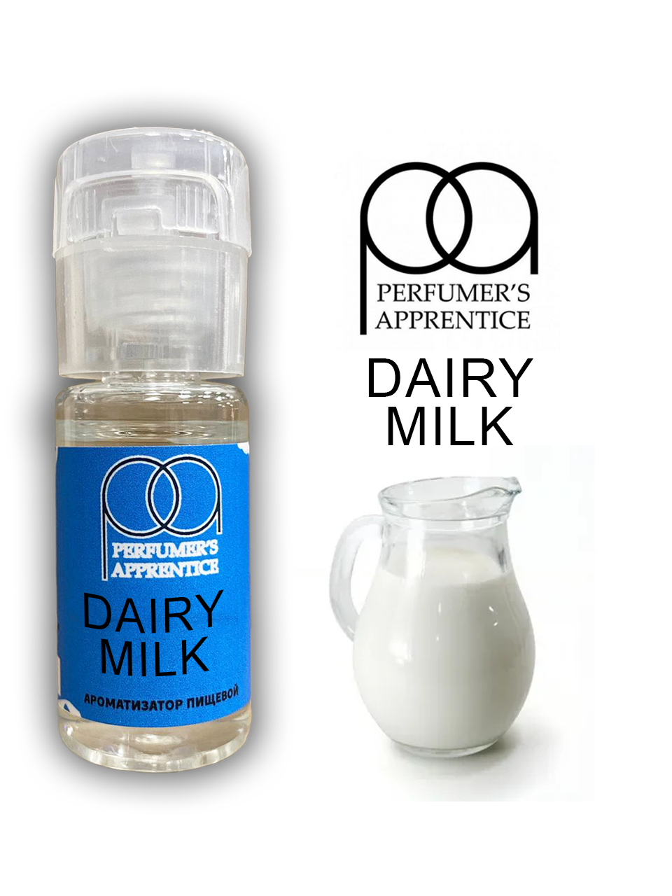Ароматизатор пищевой Dairy Milk (TPA) 10мл