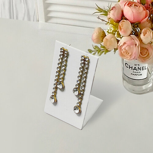 Подставка для серег Контур-Центр, 5.5х8.5х4 см, белый