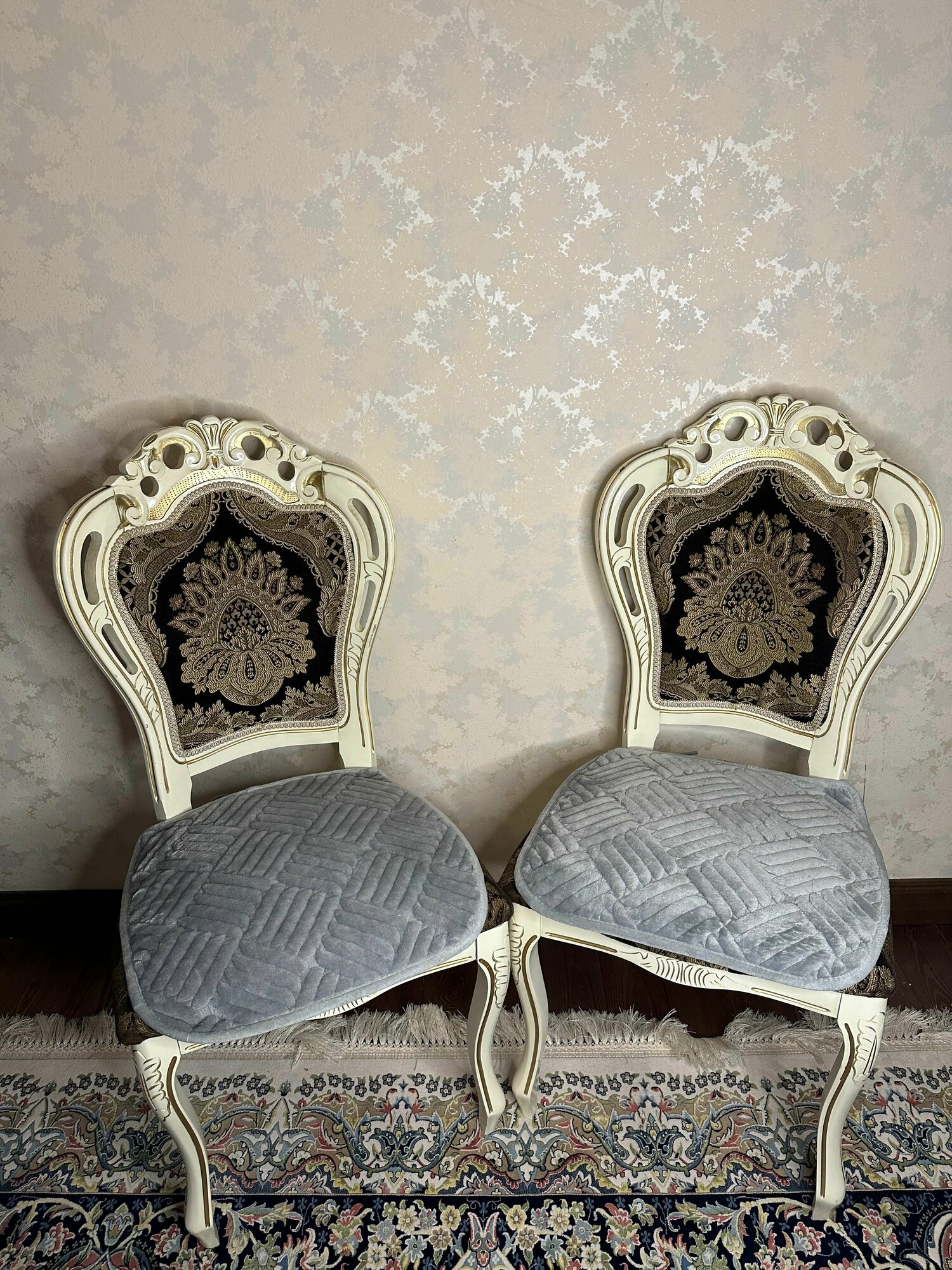 фото Накидка на стул 2 шт