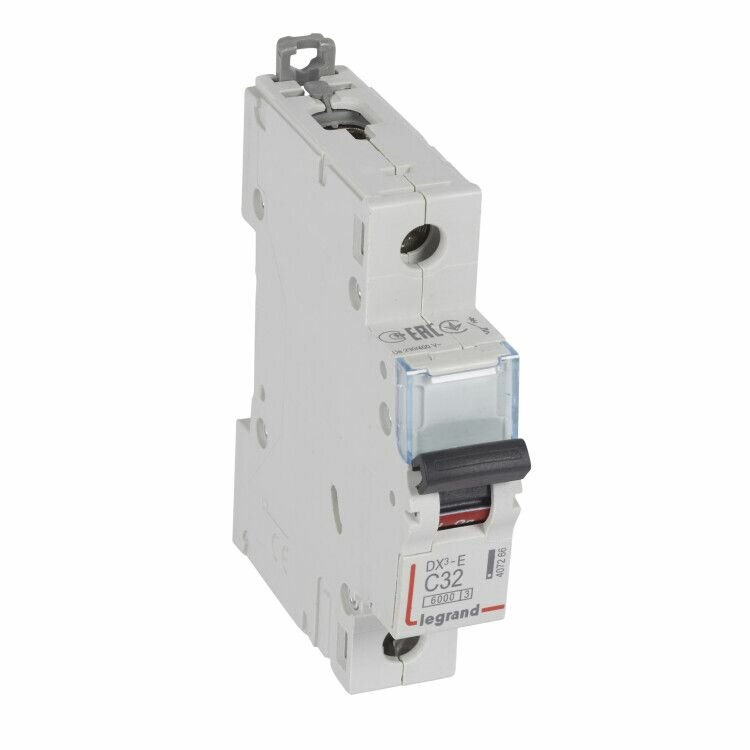 Выключатель автомат. 1-пол. (1P) 32А C 6кА DX3 Legrand