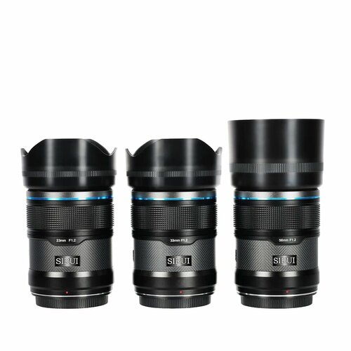 Комплект объективов Sirui Sniper 233356mm F12 X-Mount Чёрный AS-3S-XB 10299000₽