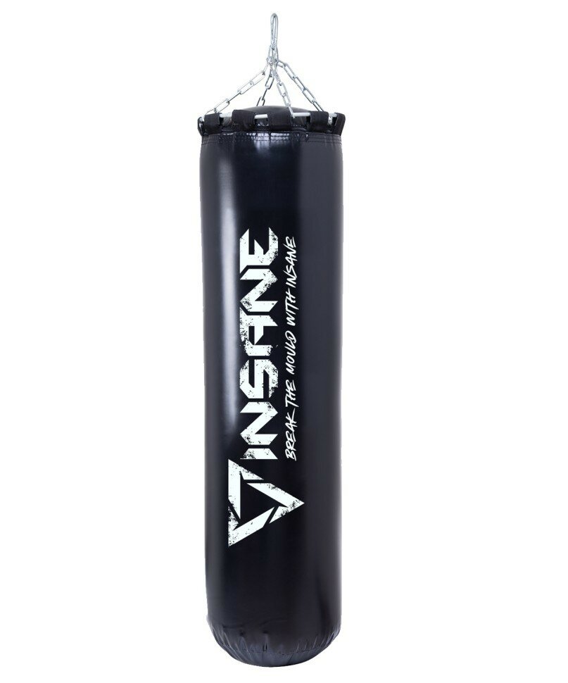 Мешок боксерский INSANE 150 см, 80 кг, тент, черный груша боксерская