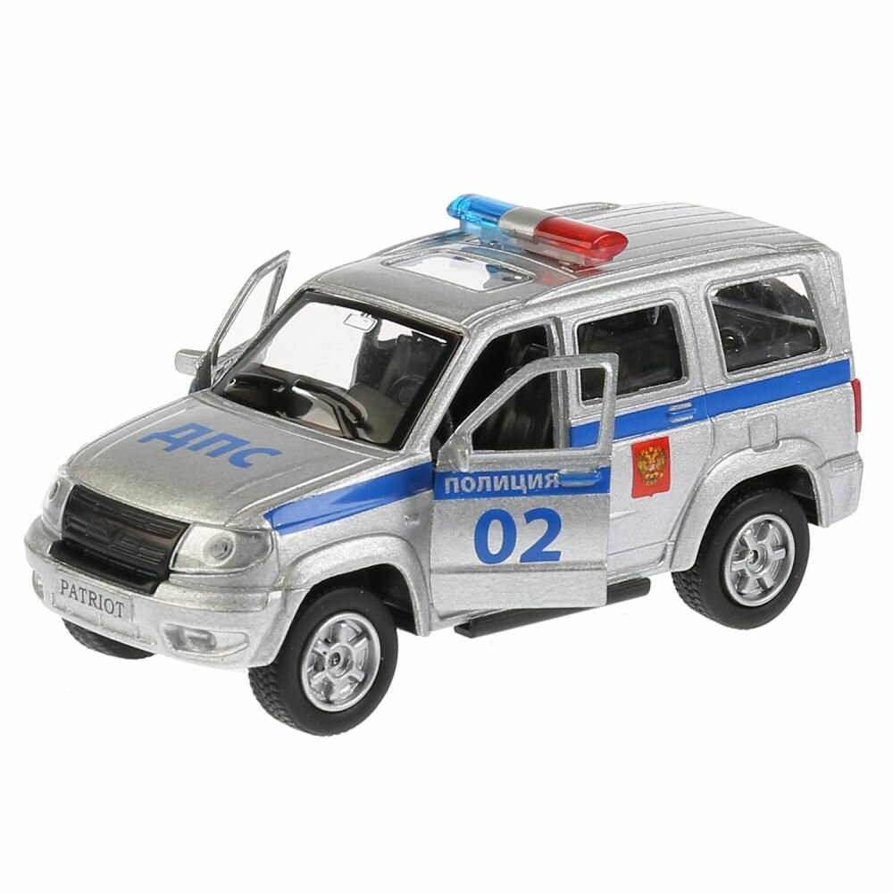 Машина металлическая UAZ patriot полиция
