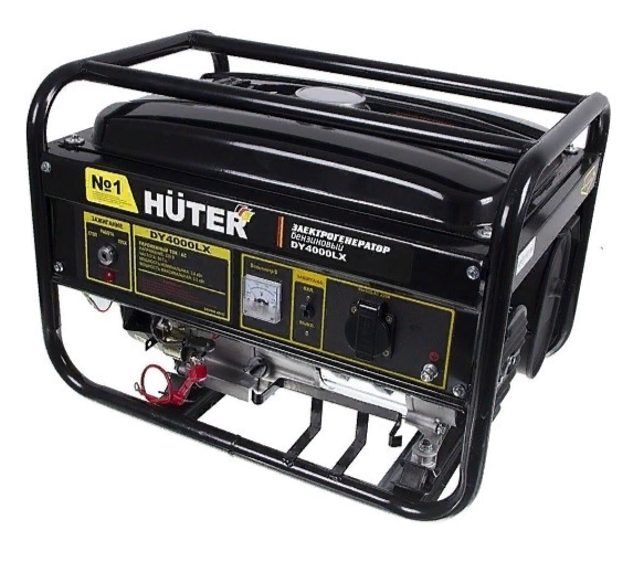 фото Бензиновый генератор Huter DY4000LX - электростартер