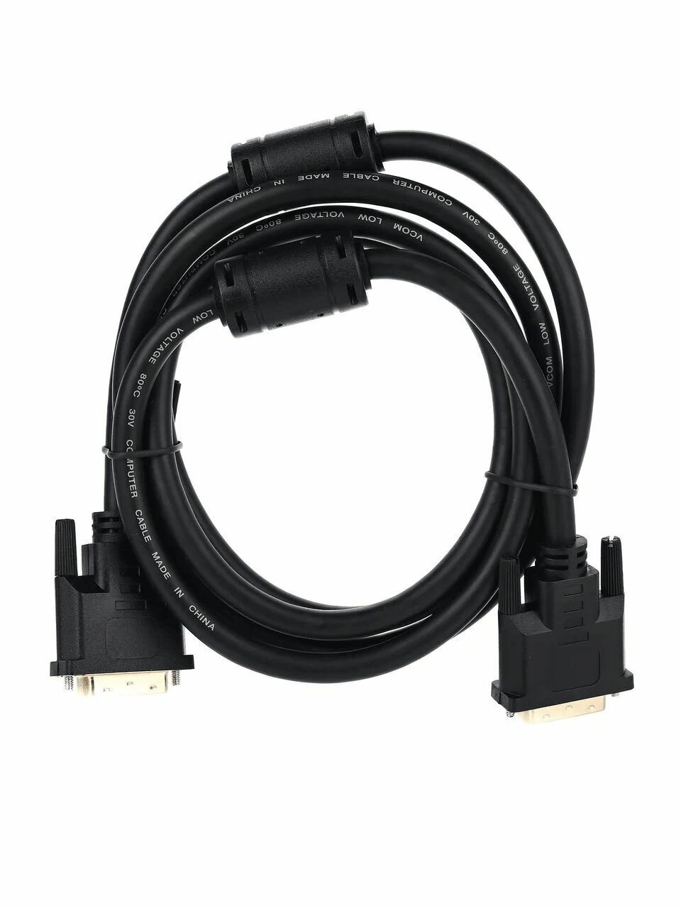 Кабель для монитора VCOM DVI-D-DVI-D Dual Link 1.8 метра [VDV6300-1.8M] - фото №11