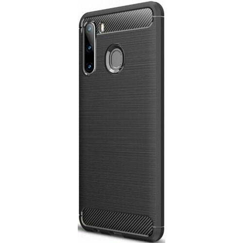 Противоударный чехол-накладка noname для Samsung Galaxy A21 SM-A215F Черный черный