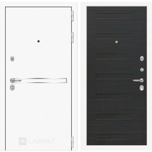 Входная дверь Лайн WHITE 14 - Эковенге входная металлическая дверь лабиринт лайн white 20 бетон темный зеркальные вставки