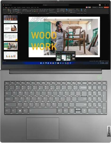 Ноутбук Lenovo ThinkBook 15 G4 IAP Core i3-1215U/8GB/SSD256GB/15.6"/MX550 2GB/IPS/FHD/NoOS/Mineral Grey (21DJ00KQRU) — фото 11