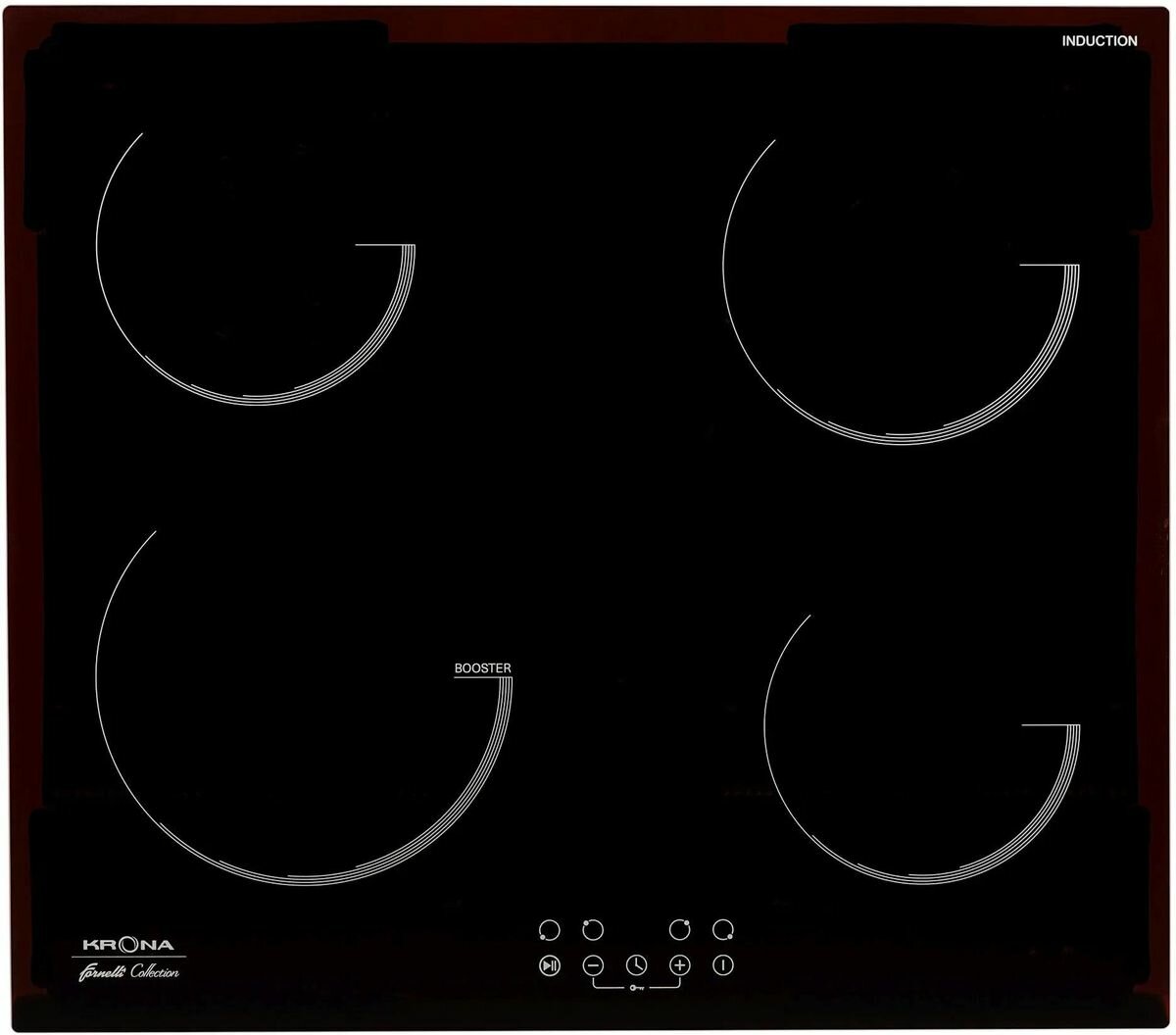 Индукционная варочная панель Krona Vento 60, независимая, черный