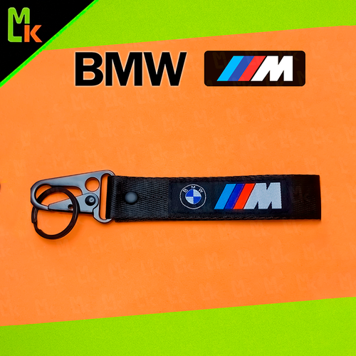 Брелок Mashinokom, гладкая фактура, BMW, черный