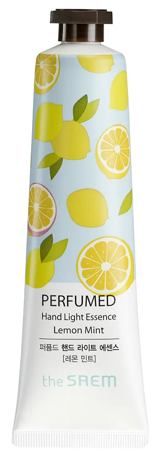 Крем-эссенция для рук парфюмированный The Saem Perfumed Hand Light Essence (Lemon Mint – лимон), 30 мл