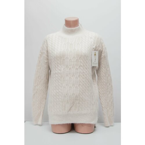 фото Свитер, размер универсальный, бежевый нет бренда