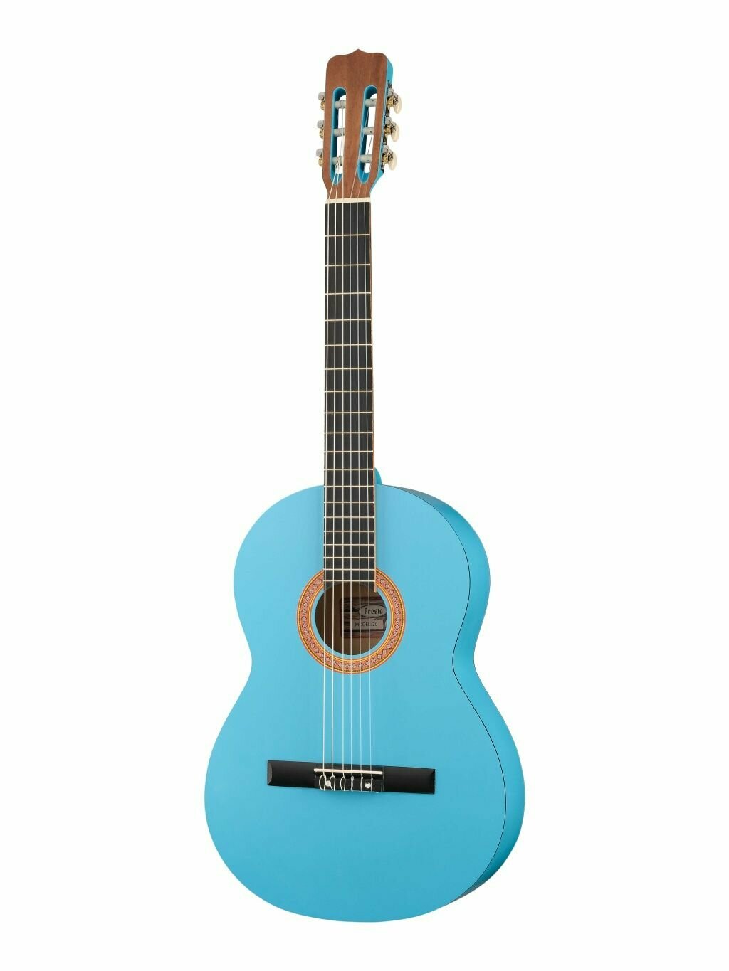 Классическая гитара, синяя, глянцевая, Presto GC-BL20-G