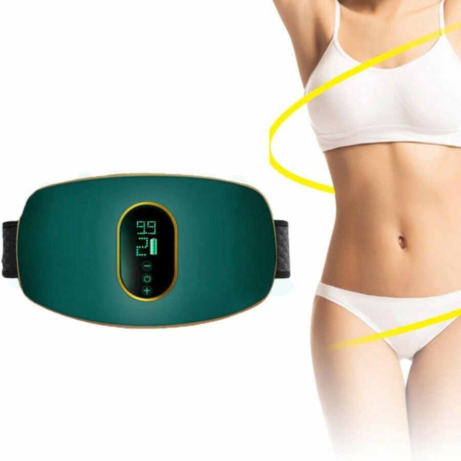 фото Массажер электрический для похудения, тренажер для пресса живота, вибромассажер для тела антицеллюлитный