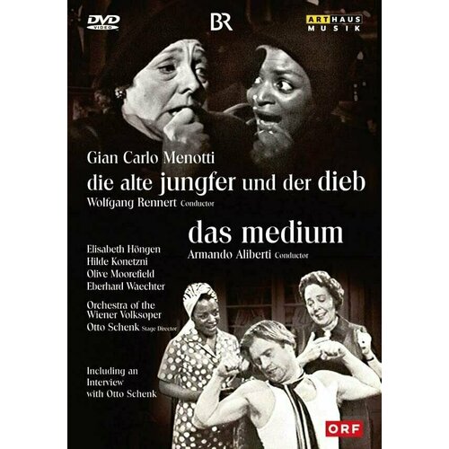 MENOTTI, G.C: Alte Jungfer und der Dieb (Die) / Das Medium (Studio Productions, 1961 and 1964) (NTSC). 1 DVD