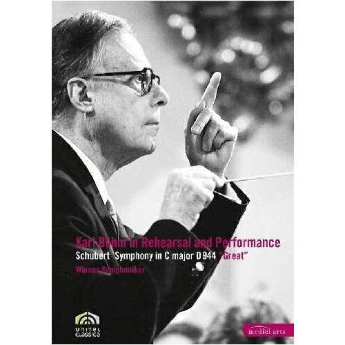 BOHM, Karl: In Rehearsal and Performance, Vol. 3 - SCHUBERT, F: Symphony No. 9, Great. 1 DVD