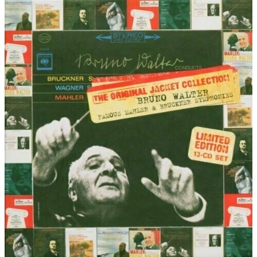 AUDIO CD Walter Conducts Famous Mahler and Bruckner Symphonies. The Original Jacket Collection