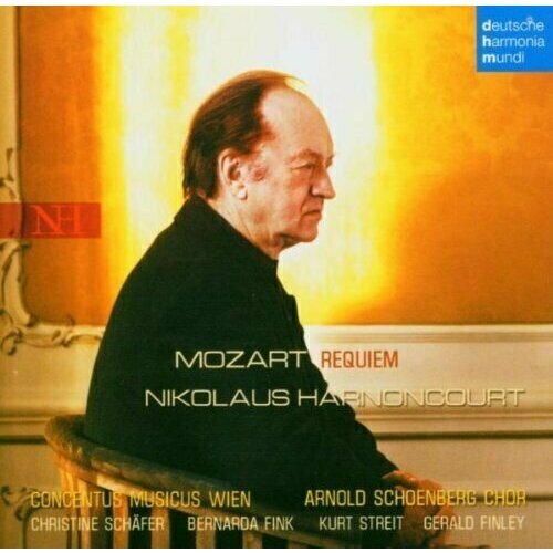 MOZART Requiem Schafer, Fink, Streit, Finley, Concentus Musicus Wien / Nikolaus Harnoncourt DHM классика wmc nikolaus harnoncourt mozart requiem black vinyl