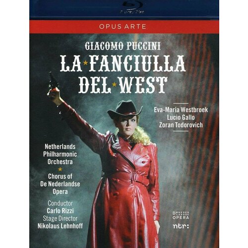 Blu-ray Giacomo Puccini (1858-1924) - La Fanciulla del West (1 BR) puccini la bohè me blu ray anna netrebko piotr beczala 1 blu ray