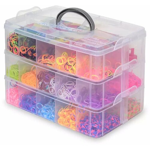 Набор для плетения из резинок 112-2 6000 шт в чемодане 1599₽