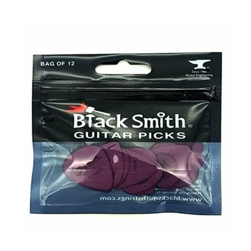 Медиатор BlackSmith Standard Picks SDP114PE-EH Extra Heavy 1.14mm Purple