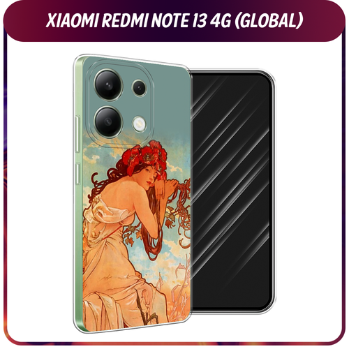 Силиконовый чехол на Xiaomi Redmi Note 13 4G (Global) / Сяоми Редми Нот 13 4G Славянская эпопея Альфонс Муха силиконовый чехол на xiaomi redmi note 13 4g global сяоми редми нот 13 4g хьюстон я проблема прозрачный