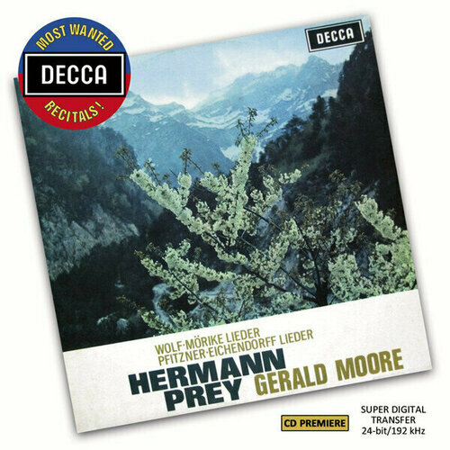 AUDIO CD Wolf: Lieder Decca Most Wanted Recitals Vol. 35. 1 CD fassbaender lieder vol 4 mahler schoenberg