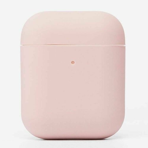 Чехол Soft touch для кейса Apple AirPods 2, розовый, 1 шт. наушники apple airpods max pink 1 шт