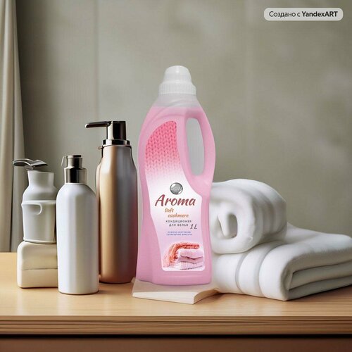 Кондиционер для белья DEW Aroma Мягкий кашемир 1 л. Концентрат.