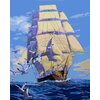 Картина по номерам на холсте с подрамником 40х50 - Морское путешествие - изображение