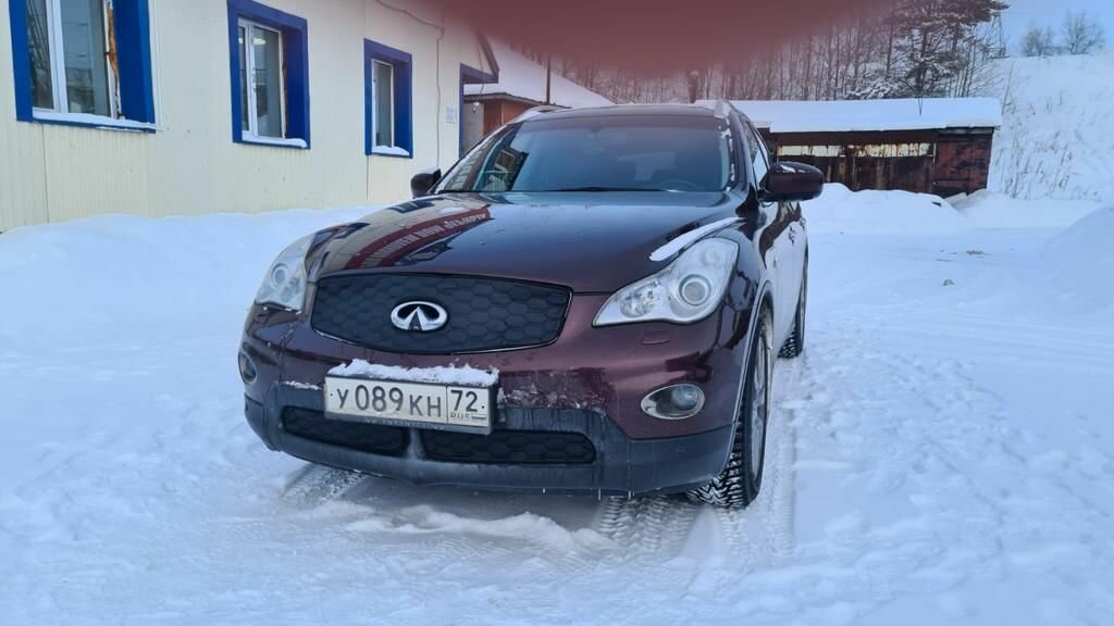 Утеплитель радиатора и бампера для Infiniti EX 25 2007 -2013 J50