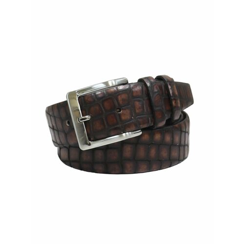 фото Ремень , размер 130, коричневый voro
