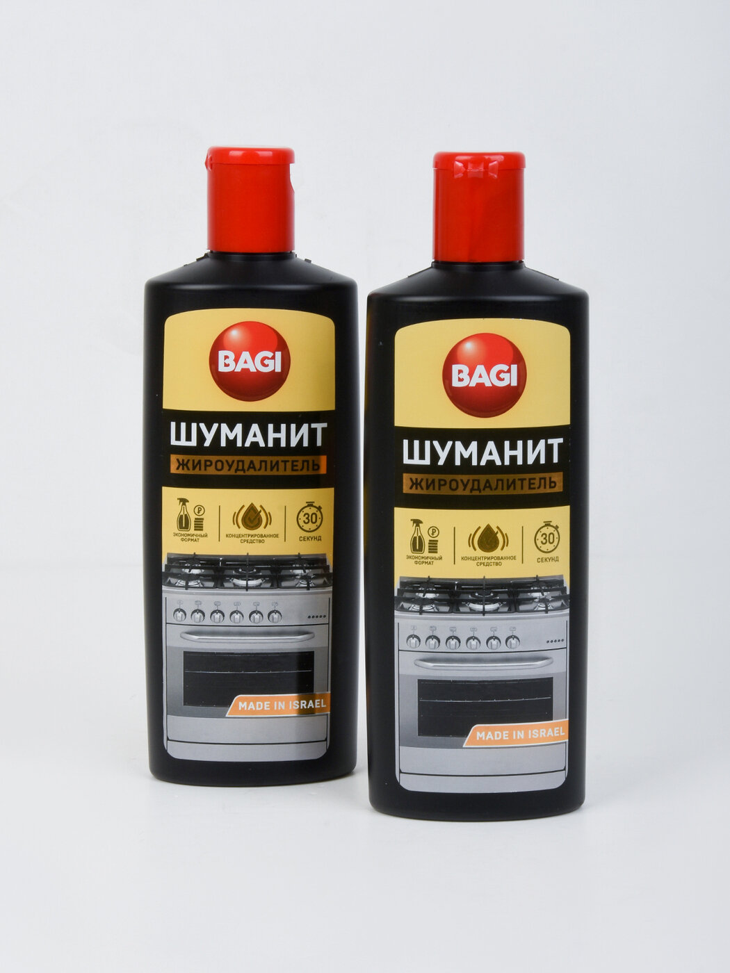 Шуманит-Эконом для удаления жиров Bagi 2х270мл 540мл.