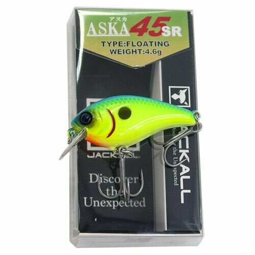фото Воблер jackall aska 45sr 4.6g цвет blueback chartreuse