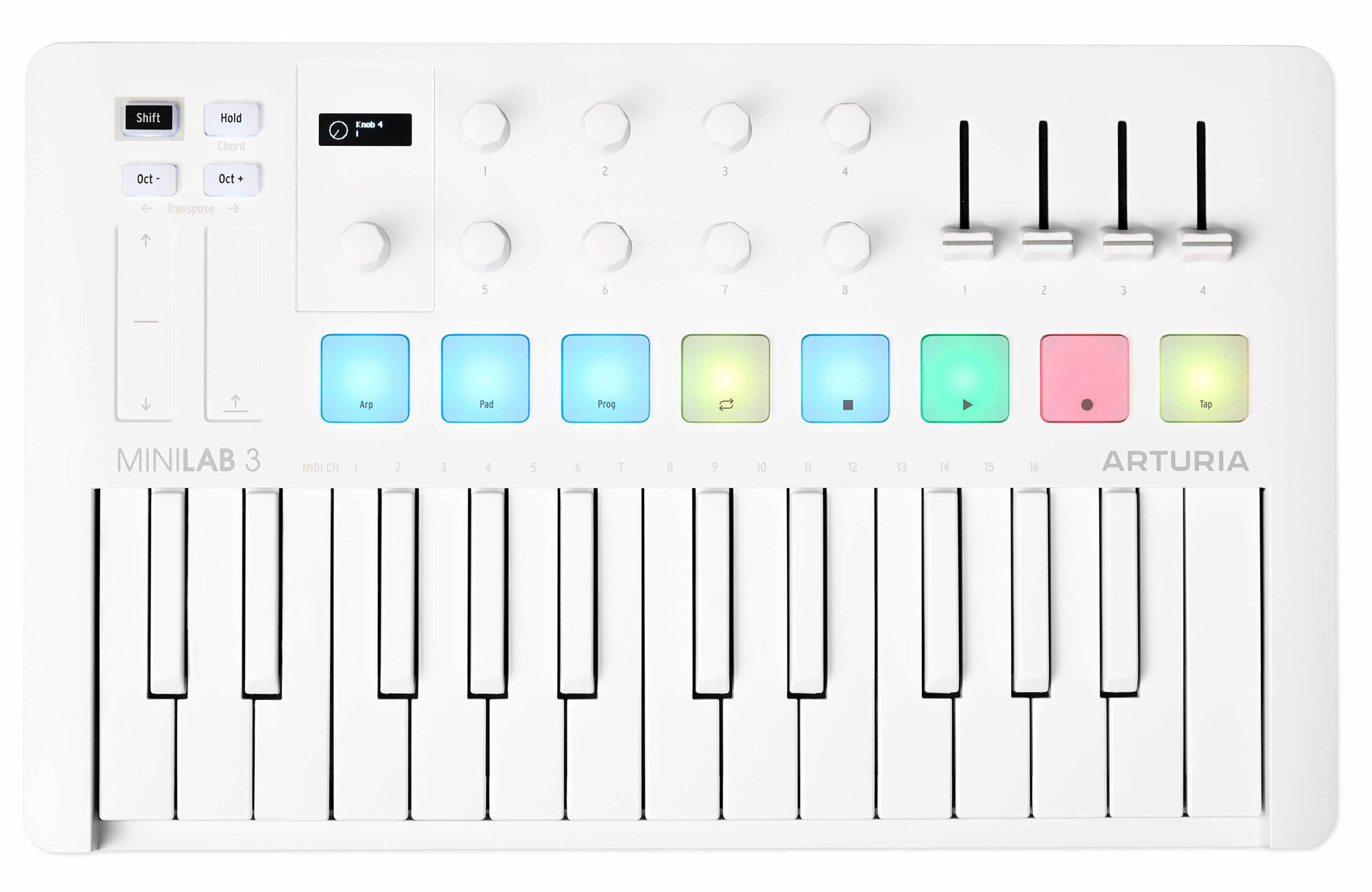 Arturia MiniLAB 3 Alpine White